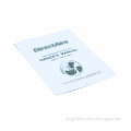 Custom Design Printing Instruction Manual Book